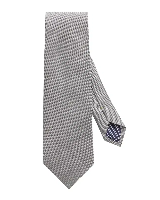 Men 's Textured Solid Silk Tie