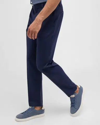 BOSS Men's Genesis Slim-Fit Wool Trousers | Thumbnail 6