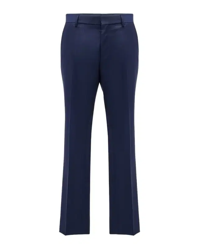 Men 's Genesis Slim-Fit Wool Trousers, Dark Blue