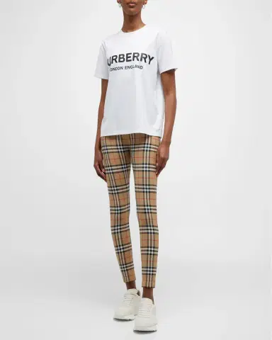 Burberry Belvoir Vintage-Check Leggings | Thumbnail 2 Burberry Belvoir Vintage-Check Leggings | Thumbnail 2