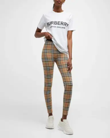 Burberry Belvoir Vintage-Check Leggings | Thumbnail 7 Burberry Belvoir Vintage-Check Leggings | Thumbnail 7