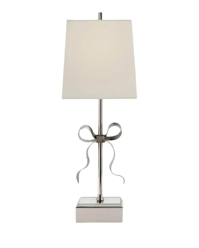 Visual Comfort Signature Ellery Grosgrain Bow Table Lamp