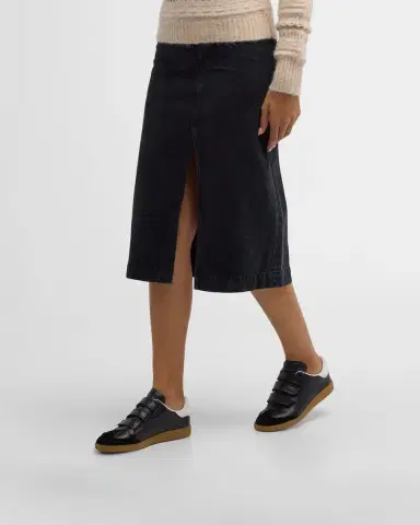Isabel Marant Beth Perforated Leather Grip-Strap Sneakers | Thumbnail 2 Isabel Marant Beth Perforated Leather Grip-Strap Sneakers | Thumbnail 2