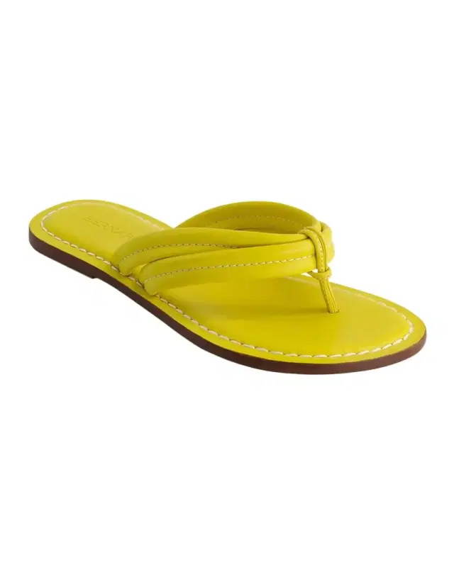Miami Leather Slide Sandals