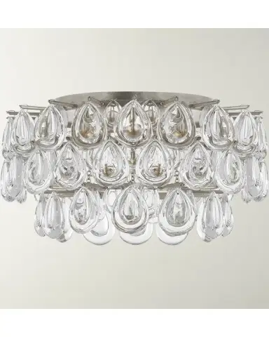 Visual Comfort Signature Liscia Small Flush Mount By AERIN | Thumbnail 2