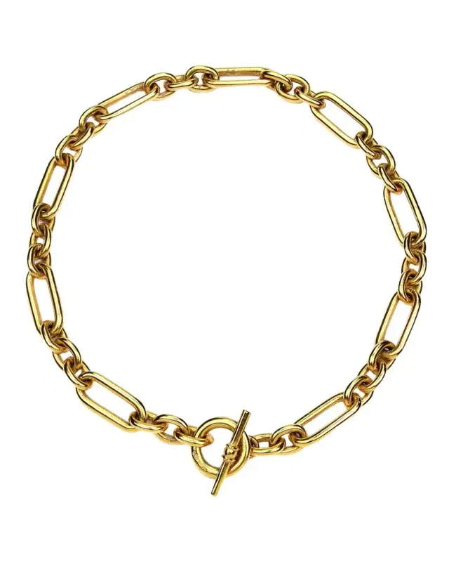 Short Chain-Link Necklace