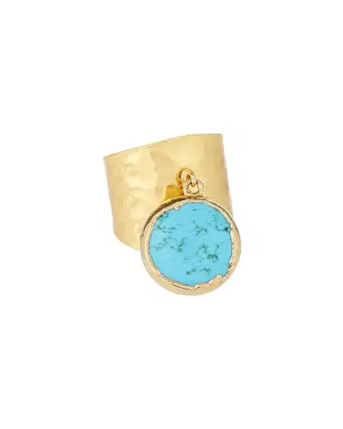 NEST Jewelry Turquoise Charm Ring | Thumbnail 2