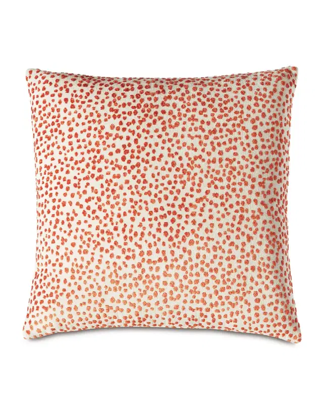 Tapir Orange Decorative Pillow