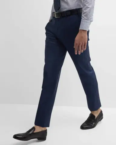 Zanella Men's Parker Classic Flat-Front Trousers | Thumbnail 11 Zanella Men's Parker Classic Flat-Front Trousers | Thumbnail 11