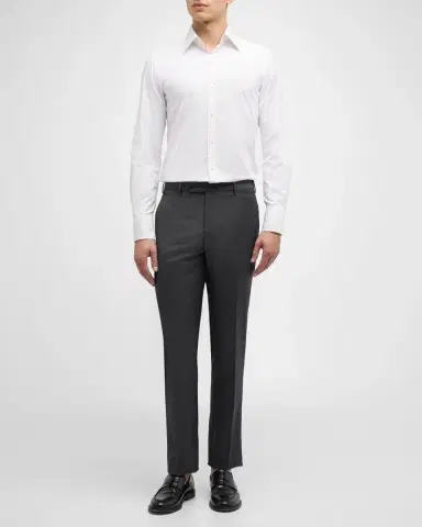 Zanella Men's Parker Classic Flat-Front Trousers | Thumbnail 13 Zanella Men's Parker Classic Flat-Front Trousers | Thumbnail 13