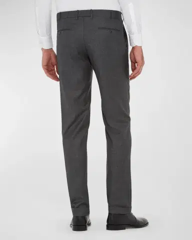 Zanella Men's Parker Classic Flat-Front Trousers | Thumbnail 14 Zanella Men's Parker Classic Flat-Front Trousers | Thumbnail 14