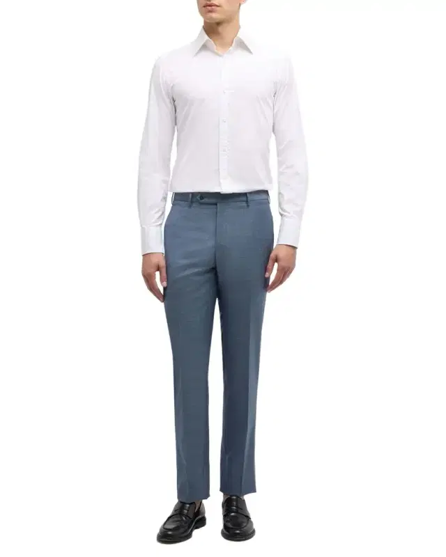 Men's Parker Classic Flat-Front Trousers