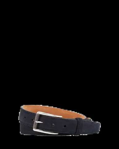 W. Kleinberg Men's Suede Belt | Thumbnail 2