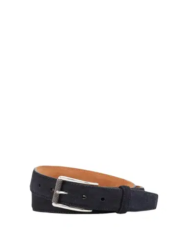 W. Kleinberg Men's Suede Belt | Thumbnail 1