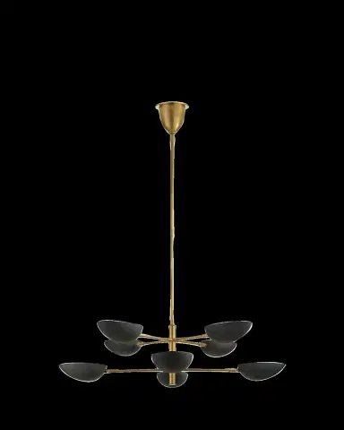Visual Comfort Signature Graphic Large Two Tier Chandelier By AERIN | Thumbnail 2