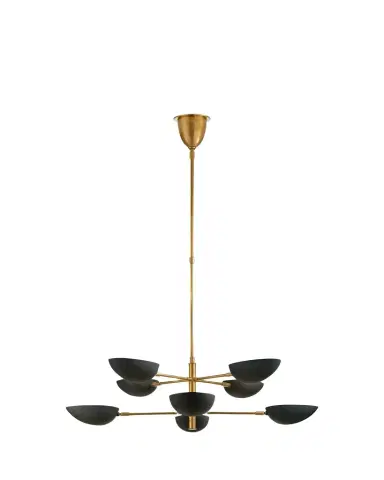 Visual Comfort Signature Graphic Large Two Tier Chandelier By AERIN | Thumbnail 1