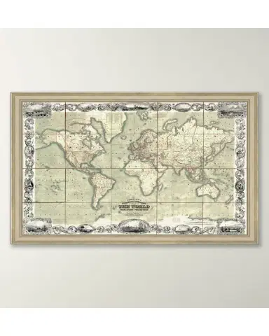 Wendover Art Group Illustrated Map of the World | Thumbnail 2