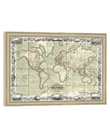 Wendover Art Group Illustrated Map of the World | Thumbnail 1