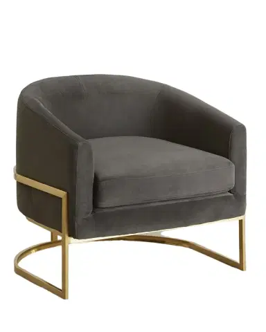 Four Hands Corbin Metal Framed Chair | Thumbnail 1