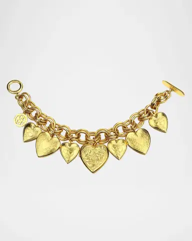 Ben-Amun All Heart-Locket Bracelet | Thumbnail 2 Ben-Amun All Heart-Locket Bracelet | Thumbnail 2