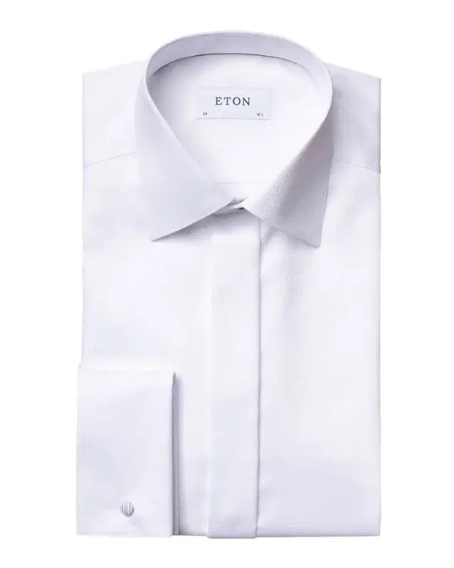 Men 's Contemporary Fit Diamond-Weave Dress Shirt