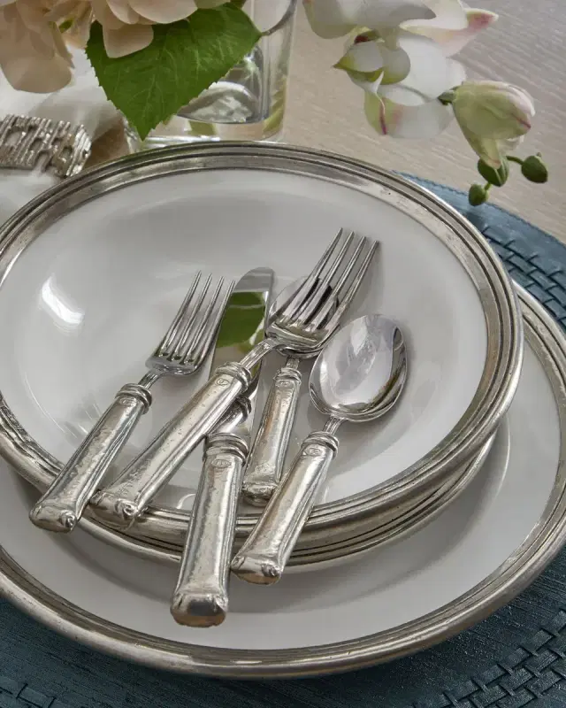 Pewter and Glass Highball