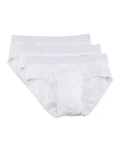 Neiman Marcus Men's 3-Pack Tagless Cotton Stretch Briefs | Thumbnail 1 Neiman Marcus Men's 3-Pack Tagless Cotton Stretch Briefs | Thumbnail 1