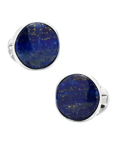 Cufflinks, Inc. Lapis Sterling Silver Cuff Links | Thumbnail 1