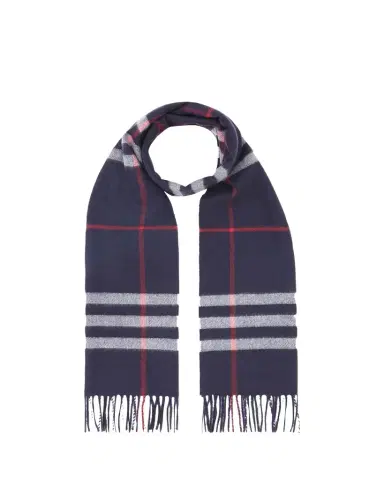 Burberry Men's Giant Check Cashmere Scarf | Thumbnail 1