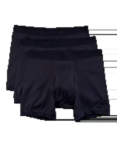 Neiman Marcus Men's 3-Pack Tagless Cotton Stretch Boxer Briefs | Thumbnail 3 Neiman Marcus Men's 3-Pack Tagless Cotton Stretch Boxer Briefs | Thumbnail 3