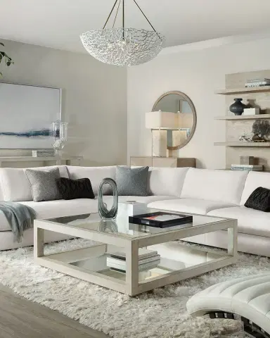 Hooker Furniture Cascade Collection Square Coffee Table | Thumbnail 2 Hooker Furniture Cascade Collection Square Coffee Table | Thumbnail 2