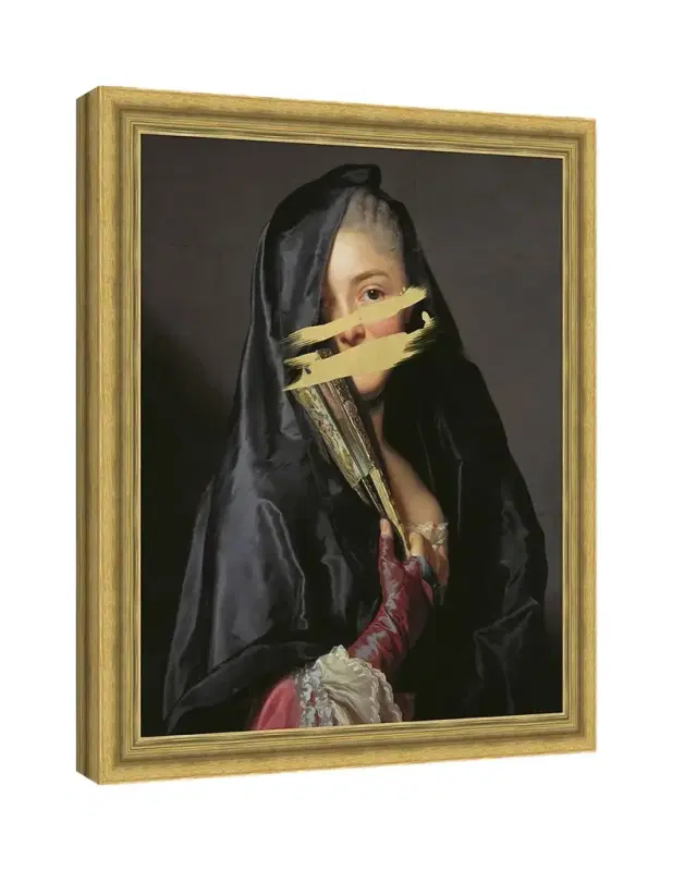 Wendover Art Group 'Antiquity With Gold 2 ' Wall Art