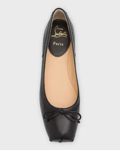 Christian Louboutin Mamadrague Napa Bow Ballerina Flats | Thumbnail 5 Christian Louboutin Mamadrague Napa Bow Ballerina Flats | Thumbnail 5