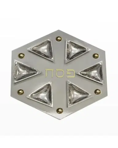 Joy Stember Metal Arts Studio Magnetic Passover Seder Plate by Joy Stember | Thumbnail 2
