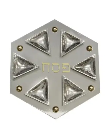Joy Stember Metal Arts Studio Magnetic Passover Seder Plate by Joy Stember | Thumbnail 1