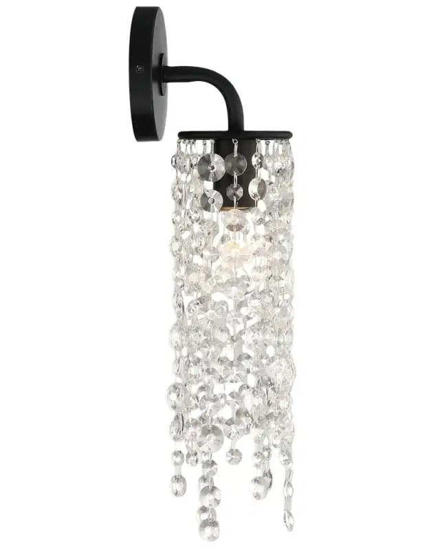 Gabrielle 1-Light Matte Black Wall Mount