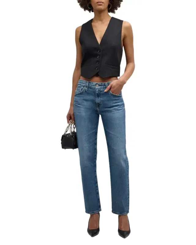 Ex Boyfriend Slim Cropped Jeans