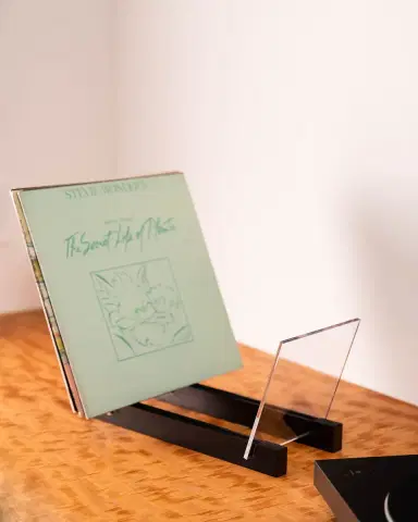 Bey-Berk Acrylic and Wood Vinyl Record Display Case | Thumbnail 1