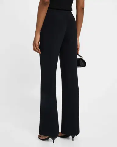 Giorgio Armani Wide Leg Silk Cady Trousers | Thumbnail 2 Giorgio Armani Wide Leg Silk Cady Trousers | Thumbnail 2