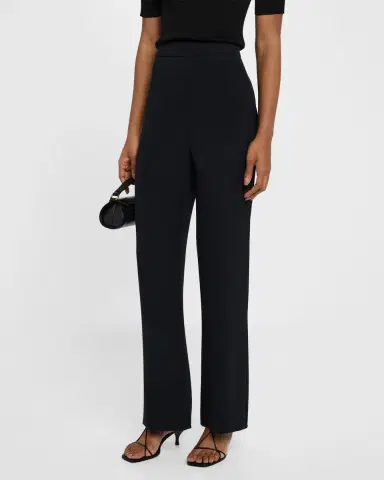 Giorgio Armani Wide Leg Silk Cady Trousers | Thumbnail 3 Giorgio Armani Wide Leg Silk Cady Trousers | Thumbnail 3