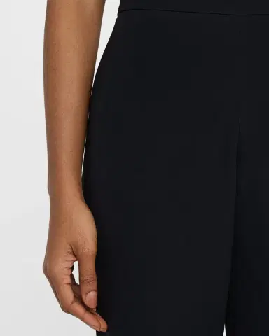 Giorgio Armani Wide Leg Silk Cady Trousers | Thumbnail 4 Giorgio Armani Wide Leg Silk Cady Trousers | Thumbnail 4