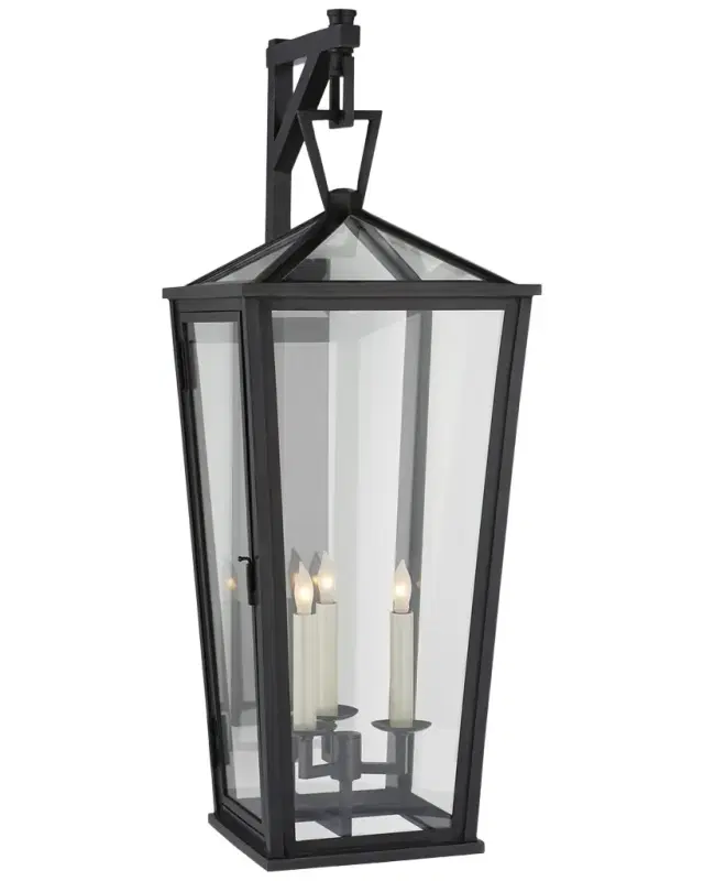Visual Comfort Signature Darlana Large Tall Bracketed Wall Lantern By Chapman & Myers