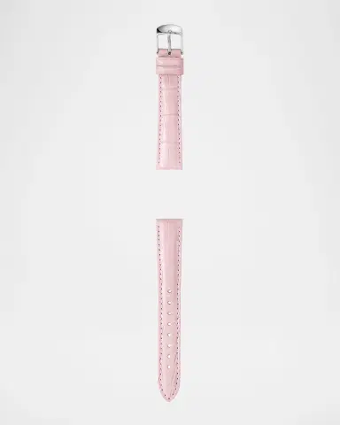 MICHELE 16mm Alligator Watch Strap, Lilac | Thumbnail 2 MICHELE 16mm Alligator Watch Strap, Lilac | Thumbnail 2