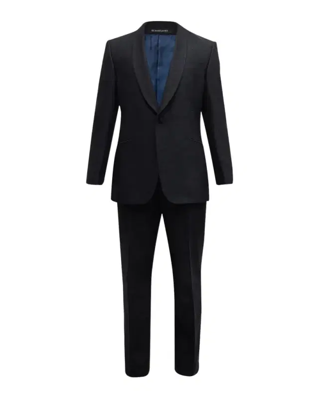 Richard James Men 's Shawl-Collar Shantung Silk Tuxedo