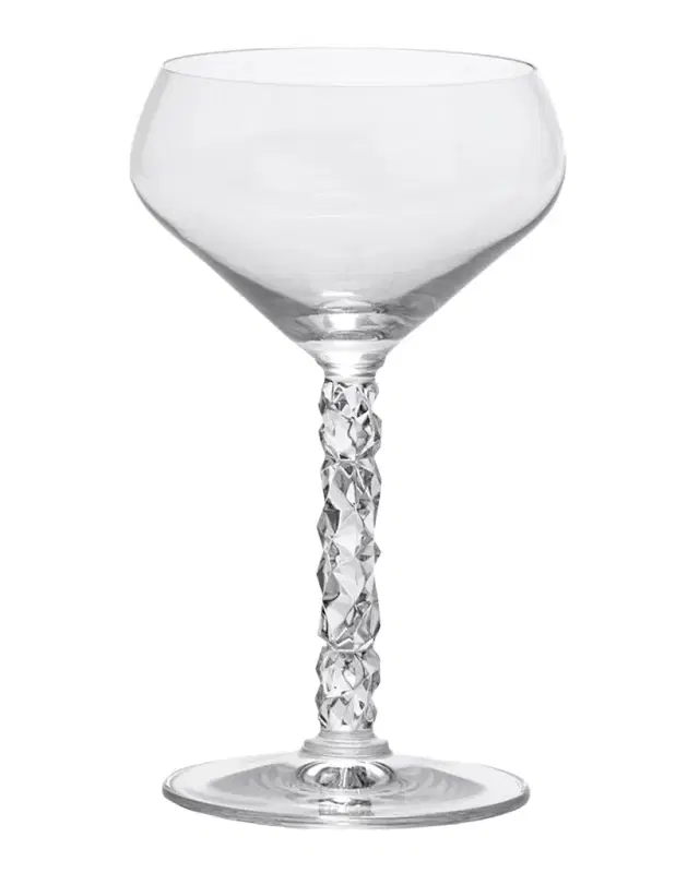 Orrefors Carat Coupe Glasses, Set of Two