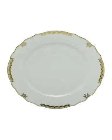 Herend Princess Victoria Gray Service Plate | Thumbnail 2