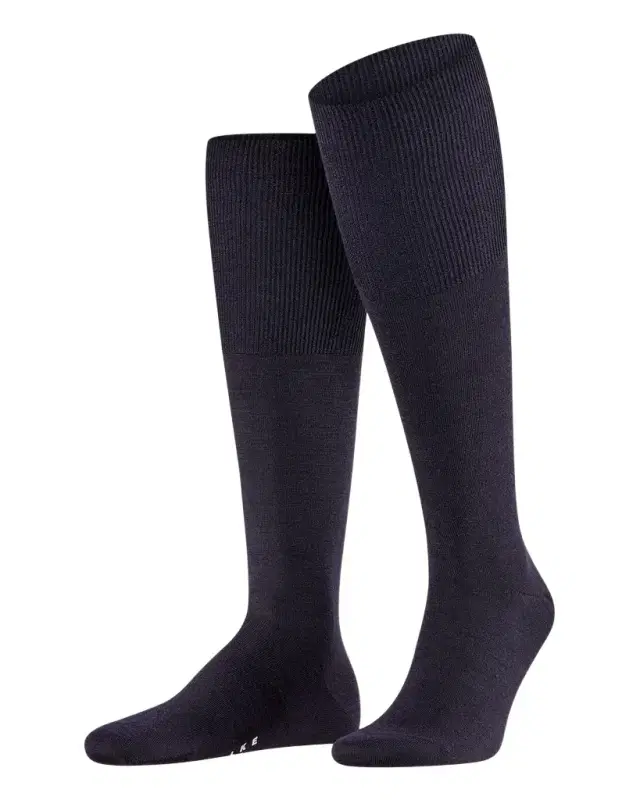 FALKE Men's Airport Wool Knee-High Socks