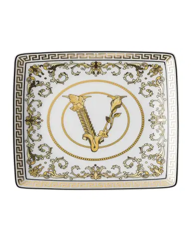 Versace Virtus Gala White Canape Dish | Thumbnail 2