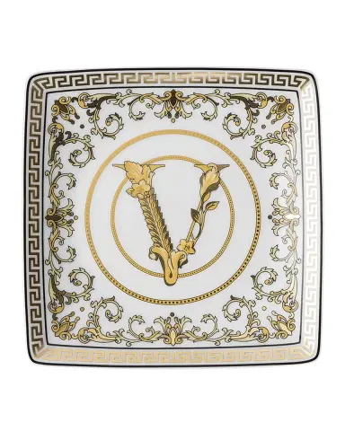 Versace Virtus Gala White Canape Dish | Thumbnail 1