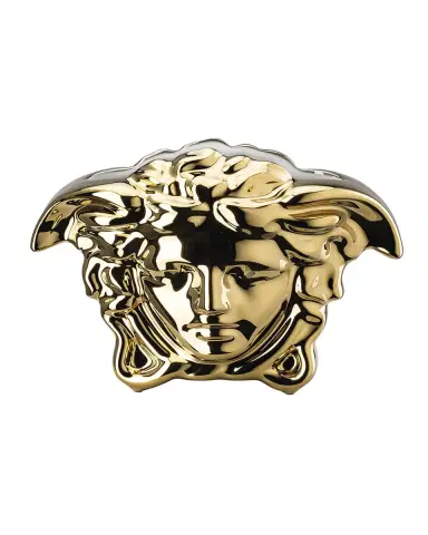 Versace Medusa Grande Vase in Gold - 3.5" | Thumbnail 2